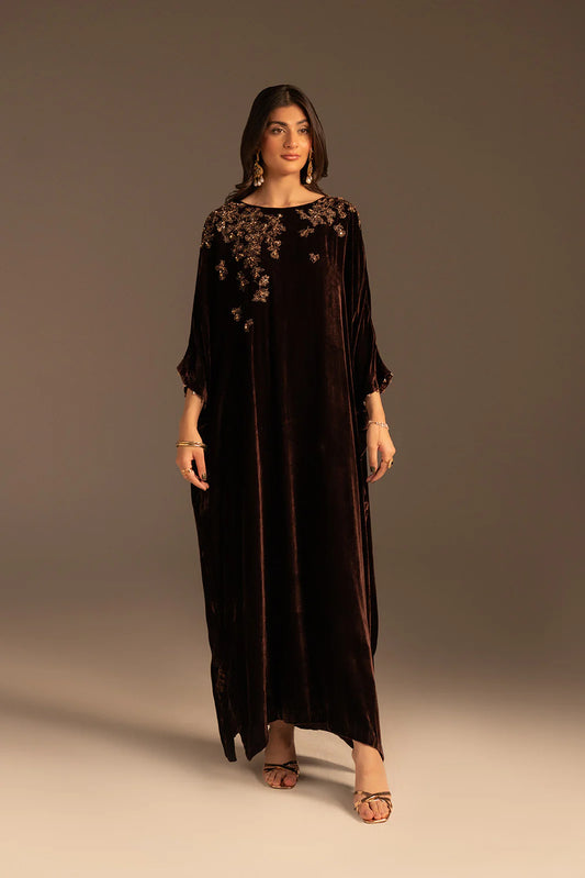 Velvet Bloom Kaftan