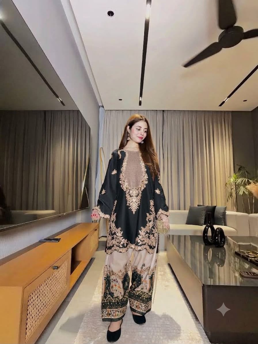 PREMIUM UNSTITCHED 2-PIECE SILK COLLECTION MR-006