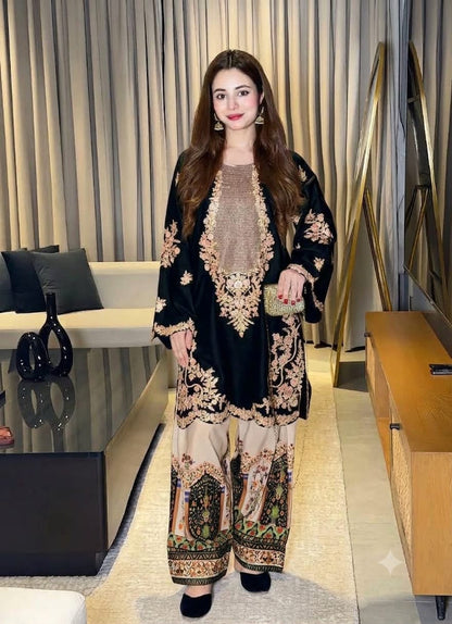 PREMIUM UNSTITCHED 2-PIECE SILK COLLECTION MR-006