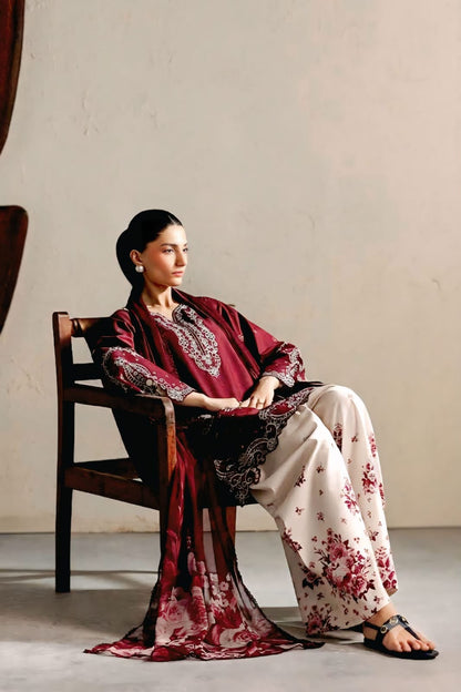 🌸 LUXURY SILK EMBROIDERED COLLECTION MR-008