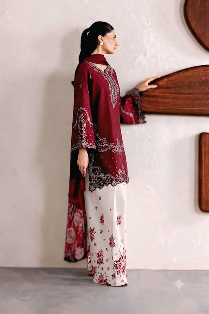 🌸 LUXURY SILK EMBROIDERED COLLECTION MR-008