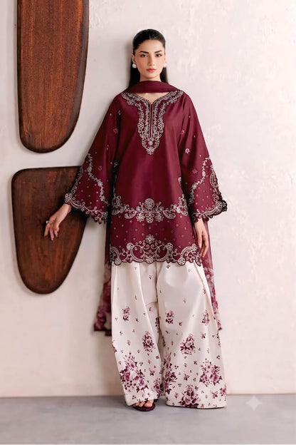 🌸 LUXURY SILK EMBROIDERED COLLECTION MR-008